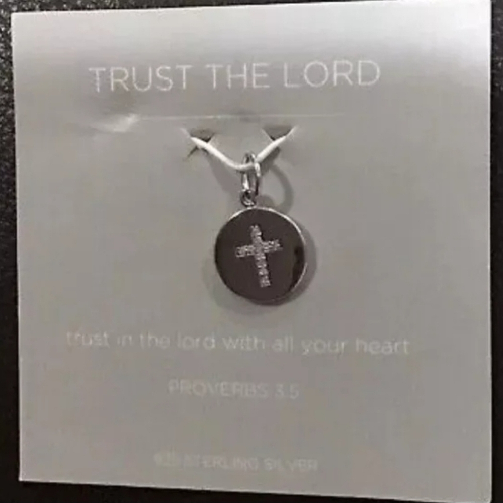 Authentic Origami Owl Core Charm Trust The Lord